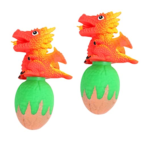 BESTonZON 2Stücke Dinosaurier Ei Quetschspielzeug für Kreatives Stressabbau Sensorisches Kreativität für Jungen BESTonZON 2Stücke Dinosaurier Ei Quetschspielzeug für Kreatives Stressabbau Sensorisches Kreativität für Jungen von BESTonZON