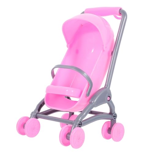 BESTonZON Kinderwagen Puppenwagen Buggy Spielzeug 2er Set Puppenwagen Kleiner Buggy Für Puppen Rollenspielwagen Für Ideal Für Fantasievolles Puppen Buggy Für Jungen Und Ädchen von BESTonZON