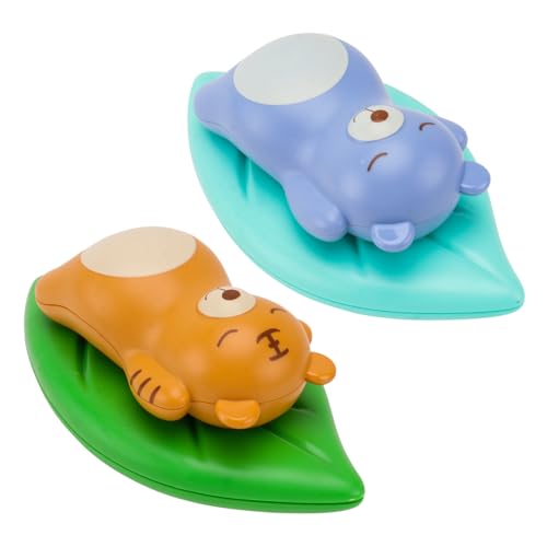 BESTonZON 2st Badespielzeug Für Babys Badezeit Spielzeug Kleinkindspielzeug Neugeborenes Bad Kleinkindwanne Badewanne Wasserspielzeug Badespielzeug Für Kinder Badespritzer Plastik von BESTonZON