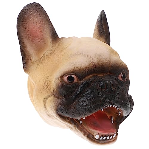 BESTonZON 2st Handpuppe Plüsch Hundespielzeug Theaterpuppe Kopfhandschuhe Marionette Stich Plüsch Puppen Für Tierspielzeug Kinderpuppenspielzeug Mini-Spielzeug Erwachsene Marionetten Vinyl von BESTonZON