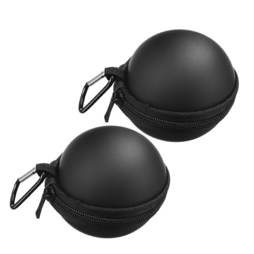 BESTonZON 2st Jo-jo-Tasche Yoyo-Ball-aufbewahrungshalter Jo-jo-Ball- Yoyo-balltasche Jo-jo-Ball-etui Für Yoyo-bälle Yoyo-Beutel Jo-jo-zubehör Eva Black von BESTonZON