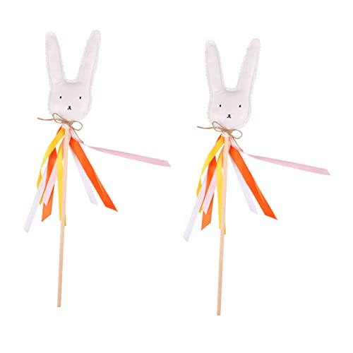 BESTonZON Fee Stick Spielzeug Ostern Bunny Stick Schmuck Jungen und Mädchen Spielzeug Bunny Dekorationen von BESTonZON