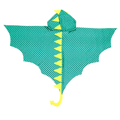 BESTonZON 2st Umhang Mit Dinosaurier-kapuze Kleinkind Dinosaurier Halloween-dinosaurier-umhang Dino-verkleidung Dinosaurier Verkleiden Sich Drachen-umhang Für Kleinkinder Stricken von BESTonZON