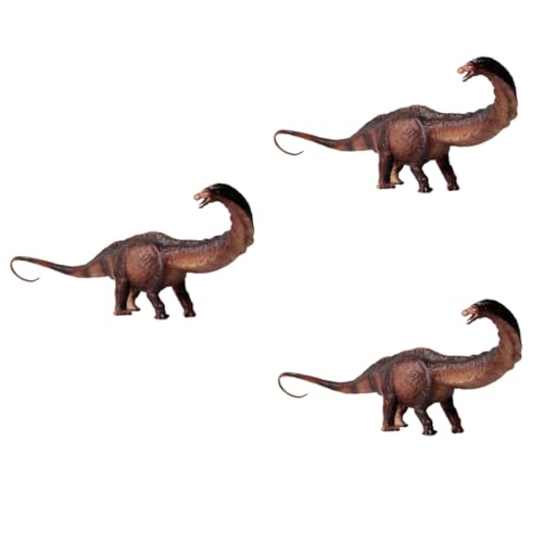 BESTonZON 3 STK Dinosaurier-Ornament für Spielzeug für Kinder kinderspielzeug Toys Apatosaurus-Modell Dinosaurier-Spielzeugfiguren Apatosaurus-Verzierung Dinosaurier-Dekoration von BESTonZON