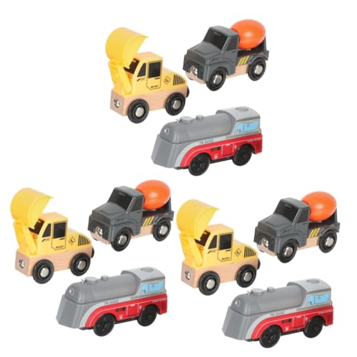 BESTonZON 3 Sätze Baufahrzeug Elektroautos für Kinder Kognitionsspielzeug konstruktionsspielzeug für Kinder Outdoor-Spielzeug für Kinder Kinderspielzeug Modelle Bauwagenmodell BAU Autos LKW von BESTonZON