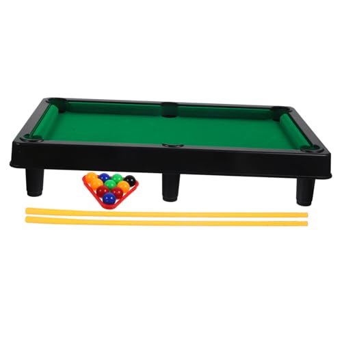 BESTonZON 3 Sätze Mini-Billard Miniatur-Billard Reisespielzeug Desktop-sportspiel Poolzubehör Billard Mini-tischbillard Desktop-billardtisch Mini Mini-tauchbecken Billard Spielzeug von BESTonZON