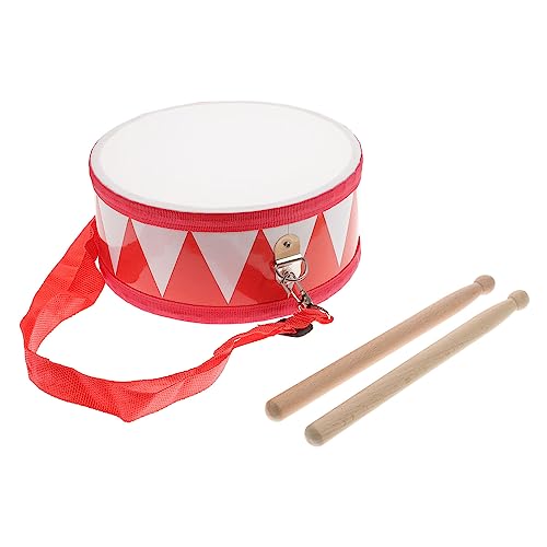 BESTonZON 3 Sätze Schlinge Musikspielzeug Für Kinder Trommel Instrumentenspielzeug Pädagogisches Musikalisches Babyspielzeug Musikalische Handtrommel Percussion-musikinstrumente Nylon von BESTonZON