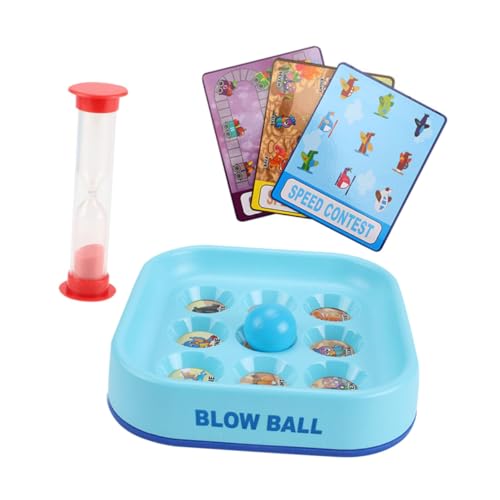 BESTonZON 3 Sätze Spielball Schach Motorikspielzeug Für Kinder Stressbälle Für Kinder Blasbecher Und Kugelspielzeug Fidget-Ball-Spielzeug Kinderspielzeug Baby Abs Luft Pusten von BESTonZON