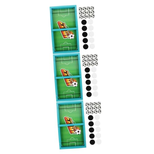 BESTonZON 3 Sätze hüpfendes Schach -Brettspiel schnelles Sling-Puck-Spiel hüpfendes Spielzeug sankastenspielsachen Safe Toy Outdoor Toys Familienbrettspiele Partyzubehör p.s Sky-Blue von BESTonZON