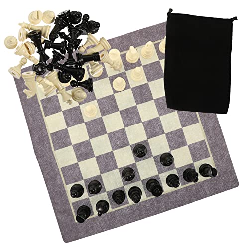 BESTonZON 3 Sets Brettspiel Zum Lernen Von Schachspielzeug Kompaktes Schachbrettspielzeug Für Kinder Schachbrett Für Kinder Pädagogisches Schachspielzeug Kinderspielset Schach Für von BESTonZON