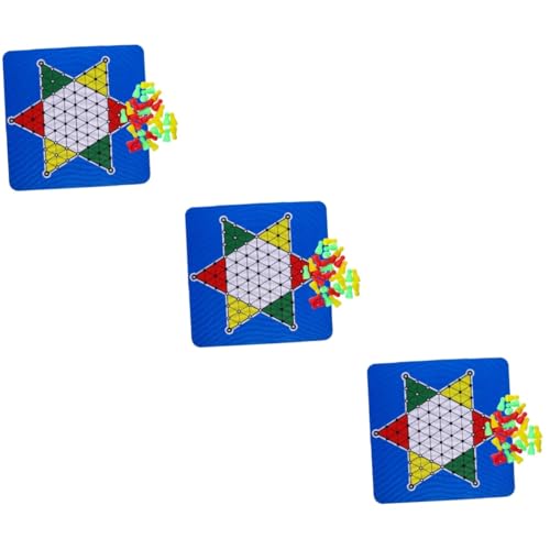 BESTonZON 3 Sets Chinesische Schachbretter Chinesisches Schachbrett Praktisches Schachbrett Traditionelles Spiel Schachzubehör Einfaches Schachbrett Chinesisches von BESTonZON