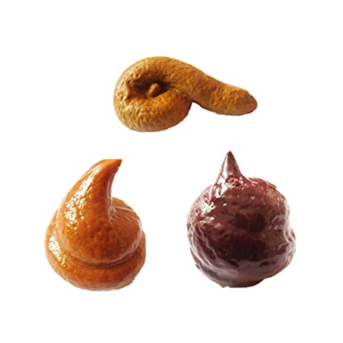 BESTonZON 3 Stück Für KOT Gefälschte Poop-spielzeuge Gefälschte Spielzeuge Realistisches Simulationshocker Halloween-trickspielzeug Zufällige Farbe BESTonZON 3 Stück Für KOT Gefälschte Poop-spielzeuge Gefälschte Spielzeuge Realistisches Simulationshocker Halloween-trickspielzeug Zufällige Farbe von BESTonZON