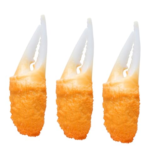 BESTonZON 3stücke Teiliges Lebensnahe Tempura Modelle Künstliche Tempura Dekoration Für Restaurant Küche Und Events Realistische Nachbildung Von Gebratenen Lebensmitteln BESTonZON 3stücke Teiliges Lebensnahe Tempura Modelle Künstliche Tempura Dekoration Für Restaurant Küche Und Events Realistische Nachbildung Von Gebratenen Lebensmitteln von BESTonZON
