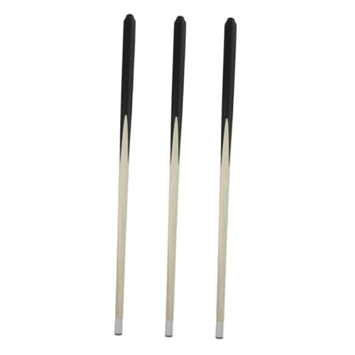 BESTonZON 3 Stück Mini Pool Queue Sticks Für Billardkugeln Billard Queue Kurze Pool Queue Sticks Mini Billard Queue Sticks Kurze Pool Sticks Snooker Queue Sticks Queue Sticks Aus Holz von BESTonZON