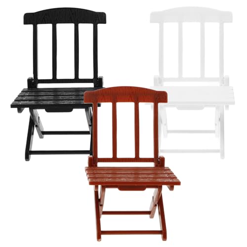 BESTonZON 3stücke Miniatur Strandstuhl Faltbare Deko Vielseitige Lounge Chairs Für Und BESTonZON 3stücke Miniatur Strandstuhl Faltbare Deko Vielseitige Lounge Chairs Für Und von BESTonZON