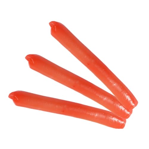 BESTonZON 3 Stück Realistische Fake Hot Dog Modelle aus Robustem PVC Langlebige Küchen Dekoration Vielseitig Einsetzbar als Foto Requisite Lernspielzeug und Party Deko Detailgetreue BESTonZON 3 Stück Realistische Fake Hot Dog Modelle aus Robustem PVC Langlebige Küchen Dekoration Vielseitig Einsetzbar als Foto Requisite Lernspielzeug und Party Deko Detailgetreue von BESTonZON