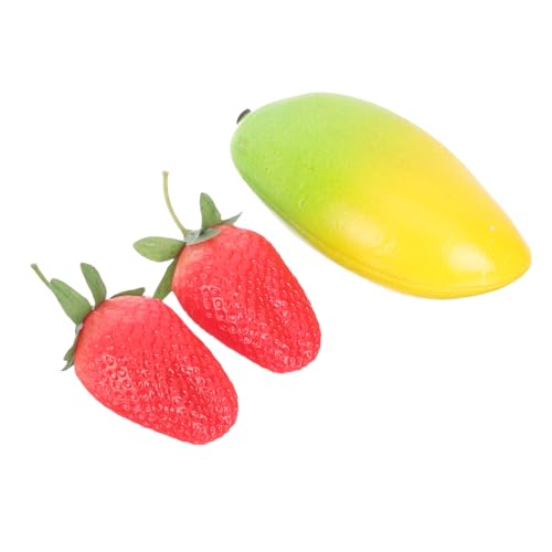 BESTonZON 3 Stück Teiliges Früchte Percussion Instrument Realistische Obst Shaker Pädagogisches Musikspielzeug für Kleinkinder Rhythmusförderndes Rollenspiel Sichere Kindersichere BESTonZON 3 Stück Teiliges Früchte Percussion Instrument Realistische Obst Shaker Pädagogisches Musikspielzeug für Kleinkinder Rhythmusförderndes Rollenspiel Sichere Kindersichere von BESTonZON