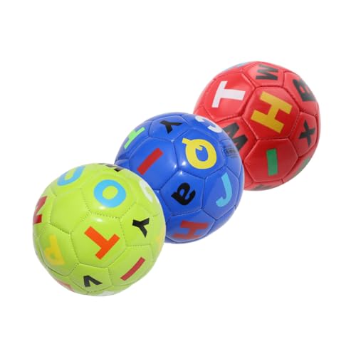 BESTonZON 3 Stück Teiliges Fußball aus Strapazierfähigem PVC Kleiner Aufblasbarer Spielball für Drinnen und Draußen Bunter Fußball für Jungen und Mädchen Junge Mädchen Zufällige Farbe BESTonZON 3 Stück Teiliges Fußball aus Strapazierfähigem PVC Kleiner Aufblasbarer Spielball für Drinnen und Draußen Bunter Fußball für Jungen und Mädchen Junge Mädchen Zufällige Farbe von BESTonZON
