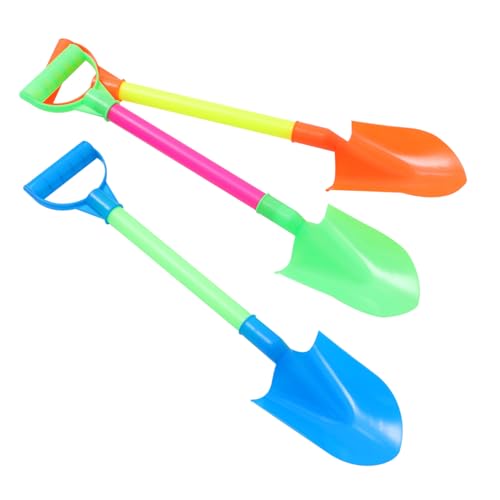 BESTonZON 3 Stück Teiliges Kreatives Strandspielzeug Schaufel aus Sicherem Kunststoff für Lustiges Schneespielzeug Zufällige Farben Fördert Motorische Fähigkeiten und Zufällige Farbe BESTonZON 3 Stück Teiliges Kreatives Strandspielzeug Schaufel aus Sicherem Kunststoff für Lustiges Schneespielzeug Zufällige Farben Fördert Motorische Fähigkeiten und Zufällige Farbe von BESTonZON