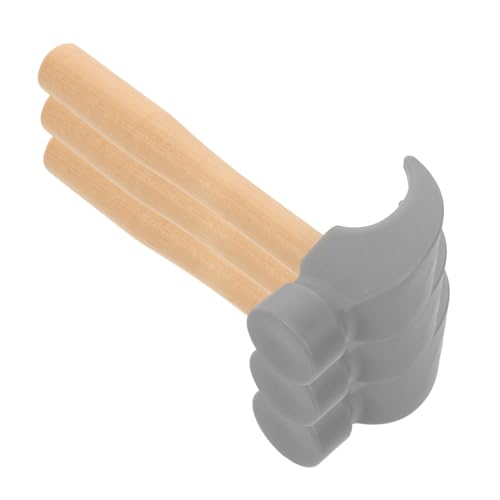 BESTonZON 3 Stück Teiliges Montessori Holzhammer für Sicherer Holzspielzeug Hammer mit Abgerundeten Kanten Fördert Feinmotorik und Hand Auge Koordination Pädagogisches Hammerspielzeug für BESTonZON 3 Stück Teiliges Montessori Holzhammer für Sicherer Holzspielzeug Hammer mit Abgerundeten Kanten Fördert Feinmotorik und Hand Auge Koordination Pädagogisches Hammerspielzeug für von BESTonZON