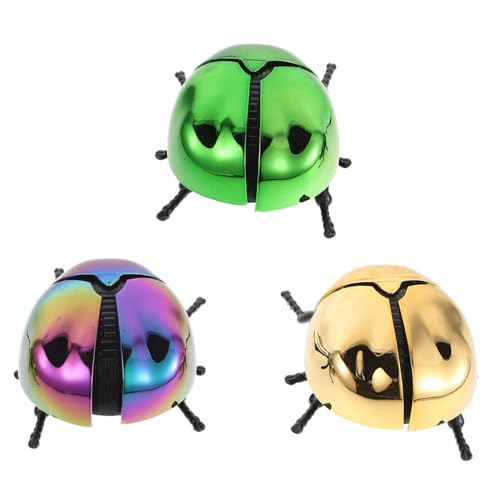 BESTonZON 3-teiliges Simulationskäfer-Spielzeug: Pädagogisches Insektenmodell Für Kinder Zum Aufziehen Mit Kopf- Und Schwanzschütteln Für Den Unterricht Und Zu Hause BESTonZON 3-teiliges Simulationskäfer-Spielzeug: Pädagogisches Insektenmodell Für Kinder Zum Aufziehen Mit Kopf- Und Schwanzschütteln Für Den Unterricht Und Zu Hause von BESTonZON