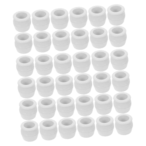 BESTonZON 30 Stück Miniatur Blumentöpfe Simulierte Mini Pflanztöpfe für DIY Landschaftsdeko Kleine Künstliche Bonsai Blumentöpfe für Puppenhaus Terrarium und Mikro-gartengestaltung BESTonZON 30 Stück Miniatur Blumentöpfe Simulierte Mini Pflanztöpfe für DIY Landschaftsdeko Kleine Künstliche Bonsai Blumentöpfe für Puppenhaus Terrarium und Mikro-gartengestaltung von BESTonZON