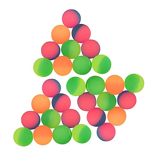 BESTonZON 30St Flummi Hüpfball Masse Partyball Spielzeug Kidcraft-Spielset Ball Spielen Ball hüpfen Kinder Outdoor Spielzeug Kinder draußen Spielzeug Ballspielzeug Spielen Springender Ball von BESTonZON