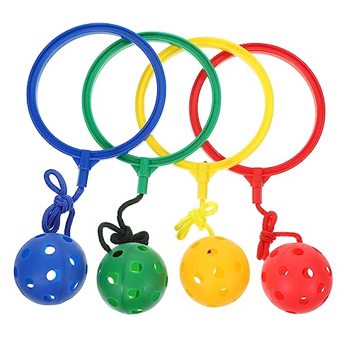 BESTonZON 32 STK Single-Foot-Shot-Ball Springseil überspringen Springseil für Kinder hüpfbälle für Kinder flummies f�r Kinder Kinderspielzeug Spielzeuge Fitness-Ausrüstung Kugelspielzeug von BESTonZON