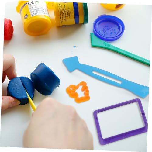BESTonZON 32 Stück Teiliges DIY Knetset mit Dreieckigen und Runden Formen Bunte Modelle Weiche Elastische Knetwerkzeuge für Kreatives Bastelspielzeug für Jungen und Mädchen Ab Jahren BESTonZON 32 Stück Teiliges DIY Knetset mit Dreieckigen und Runden Formen Bunte Modelle Weiche Elastische Knetwerkzeuge für Kreatives Bastelspielzeug für Jungen und Mädchen Ab Jahren von BESTonZON