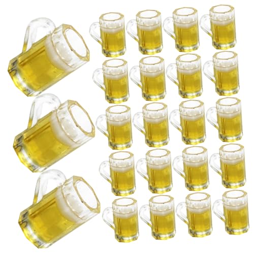 BESTonZON 36 Stück Maßstab Miniatur Bierbecher aus Resin für Puppenhaus Küchendeko Mikro Landschaft Zubehör für DIY Mini Szenen BESTonZON 36 Stück Maßstab Miniatur Bierbecher aus Resin für Puppenhaus Küchendeko Mikro Landschaft Zubehör für DIY Mini Szenen von BESTonZON