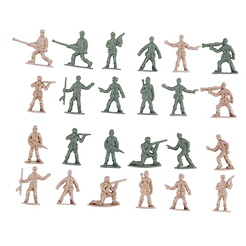 BESTonZON Spielzeug Jungen und Mädchen Lernspielzeug 360-teiliges Armee-minifiguren-Set Realistisches Spielzeug von BESTonZON