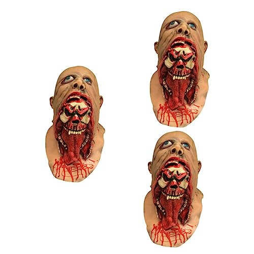 BESTonZON 3St Horror-Maske gruselige Halloween-Masken Horror-Zombie-Maske Halloween- halloween costume halloween kleidung Novelty mask Adult mask Costume party mask halloweenmaske von BESTonZON