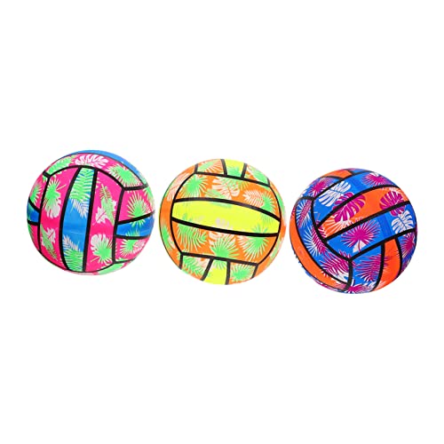 BESTonZON 3St der Ball für kinderspielzeug schwimmleine Pool Pools Pool-Volleyball- Beach- -Volleyball Aufblasbares Beach-Volleyball- PVC von BESTonZON