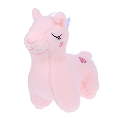 BESTonZON 3st Alpaka- Gefülltes Alpaka-Spielzeug Plüschtier Stofftierplüsch Alpaka-plüschpuppe Tierisches Kuscheltier Alpaka-plüschkissen Geburtstag Tierpuppe Pp Baumwolle Rosa von BESTonZON