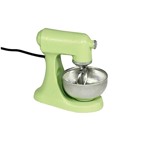 BESTonZON 3st Puppenhaus-Mixer Simulierter Mini-Mixer Kinderspielzeug Miniatur-puppenhausmöbel Lernspielzeug Miniaturen Mikrolandschaftsornament Wohnkultur Spielzeugzimmer Harz Haushalt von BESTonZON