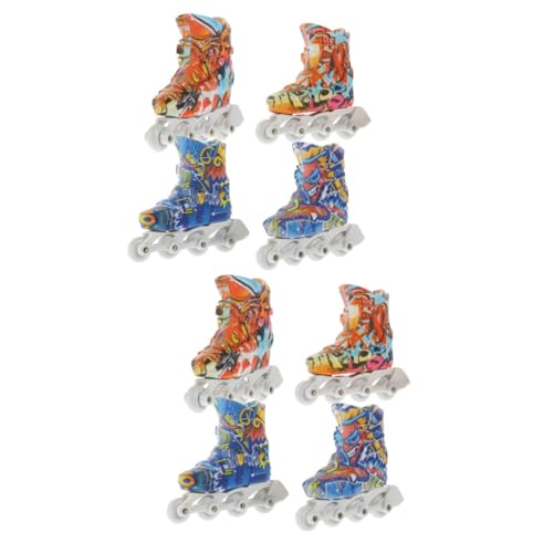 BESTonZON 4 Fingersportspielzeug Finger für Kinder Neuheit Fingerspielzeug dekompressionsspielzeug dekompressions Rollschuhe Kinderspielzeug Fingersport-Modell Fingerskate von BESTonZON