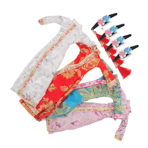 BESTonZON 4 Sätze Puppen Cheongsam Outfit Traditionelle Chinesische Puppenkleidung aus Robustem Weiche Einfach Anzuziehende Kostüme für Passend für Diverse Puppenmarken BESTonZON 4 Sätze Puppen Cheongsam Outfit Traditionelle Chinesische Puppenkleidung aus Robustem Weiche Einfach Anzuziehende Kostüme für Passend für Diverse Puppenmarken von BESTonZON