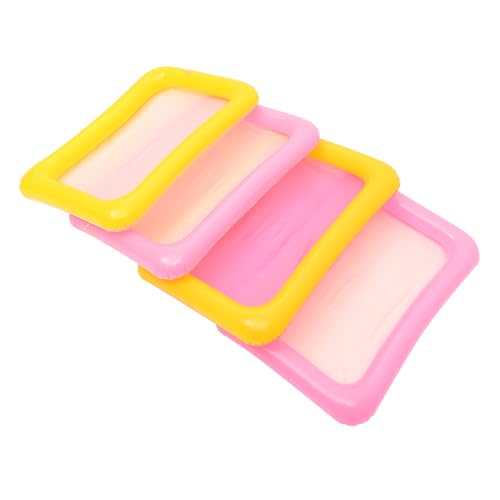 BESTonZON 4 Stück Aufblasbarer Sandspielplatz Teiliges Sandformen und Sandspielzeug für Strapazierfähiges Farblich Sortiert Fördert Kreativität und Motorische Fähigkeiten Am Zufällige Farbe BESTonZON 4 Stück Aufblasbarer Sandspielplatz Teiliges Sandformen und Sandspielzeug für Strapazierfähiges Farblich Sortiert Fördert Kreativität und Motorische Fähigkeiten Am Zufällige Farbe von BESTonZON