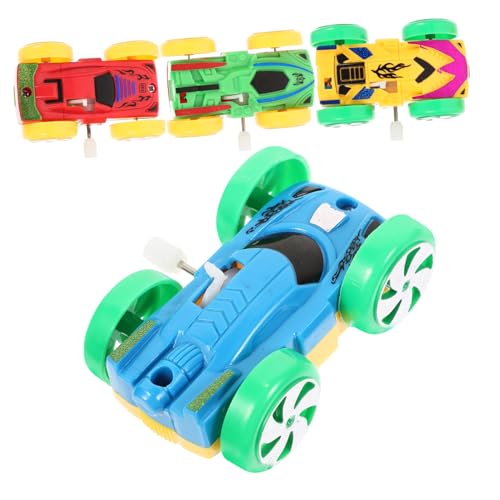 BESTonZON 4 Stück Auto Wickeln Auto Für Kleinkinder Junge Uhrwerk Lustige Aufziehspielzeuge Kinderwagen Mini Auto Roboter Kinderspielzeug Auto Aufziehen Kleinkindspielzeug Plastik von BESTonZON