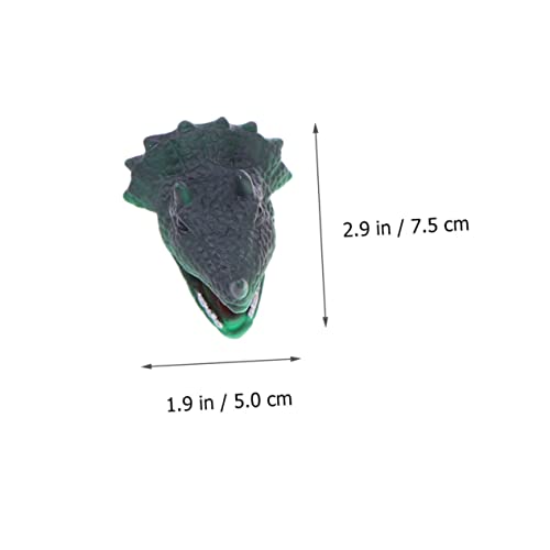 BESTonZON 4 Stück Dinosaurier Fingerpuppen Teiliges aus Langlebigem Kunststoff mit Verschiedenen Dinosaurierköpfen Leichtes Interaktives für Ab Jahren Fördert Fantasie und Kommunikation BESTonZON 4 Stück Dinosaurier Fingerpuppen Teiliges aus Langlebigem Kunststoff mit Verschiedenen Dinosaurierköpfen Leichtes Interaktives für Ab Jahren Fördert Fantasie und Kommunikation von BESTonZON