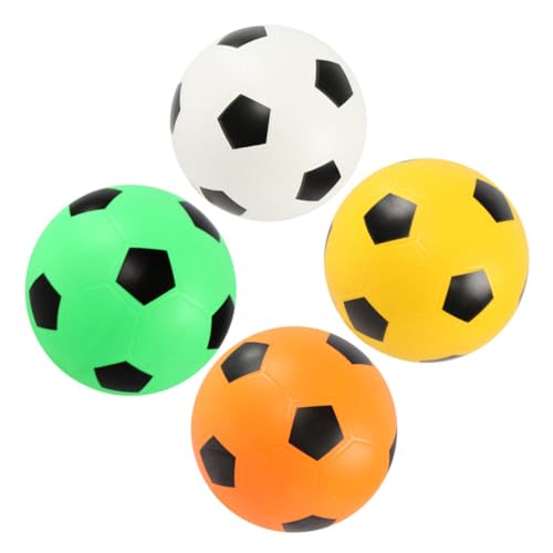 BESTonZON 4 Stück Fußballspielzeug Softball Teilig Fördert Hand Auge Koordination und Teamfähigkeit Geeignet für Drinnen und Draußen Sicher und Langlebig BESTonZON 4 Stück Fußballspielzeug Softball Teilig Fördert Hand Auge Koordination und Teamfähigkeit Geeignet für Drinnen und Draußen Sicher und Langlebig von BESTonZON
