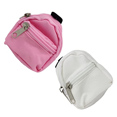 BESTonZON 4 Stück Simulations Schultasche Mini Puppenrucksäcke Mädchen Rucksäcke Mädchen Rucksäcke Mini Puppentasche Rucksäcke Für Mädchen Spielzeug Mädchen Geldbörsen Rucksack Für von BESTonZON