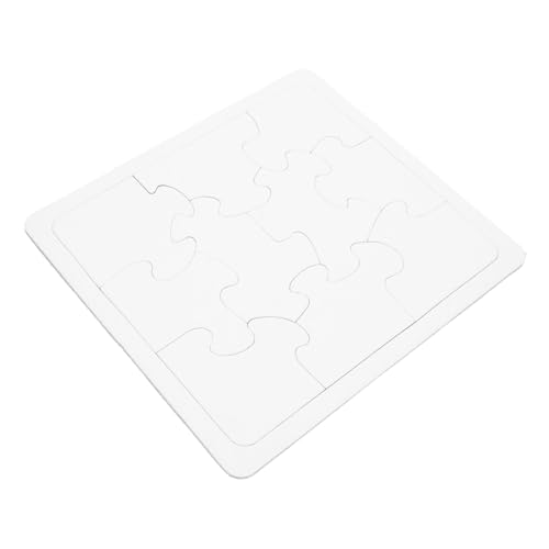 BESTonZON 4 Stück Teiliges Blanko Puzzle aus Papier zum Selbergestalten und Bemalen DIY Kinderpuzzle mit Präzisem Schnitt Gesundem Material und Kreativem Malspaß für Feinmotorik BESTonZON 4 Stück Teiliges Blanko Puzzle aus Papier zum Selbergestalten und Bemalen DIY Kinderpuzzle mit Präzisem Schnitt Gesundem Material und Kreativem Malspaß für Feinmotorik von BESTonZON