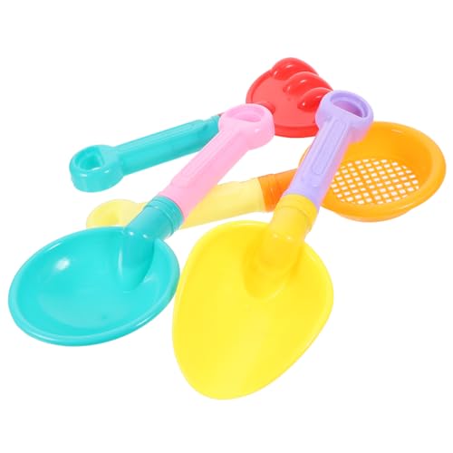 BESTonZON 4 Stück Teiliges Bunter Kindersand Schaufeln aus Robustem Geruchlosem Kunststoff für Strand Garten und Outdoor Partys Sicher und Langlebig für Kreatives im Sand Zufällige Farbe BESTonZON 4 Stück Teiliges Bunter Kindersand Schaufeln aus Robustem Geruchlosem Kunststoff für Strand Garten und Outdoor Partys Sicher und Langlebig für Kreatives im Sand Zufällige Farbe von BESTonZON