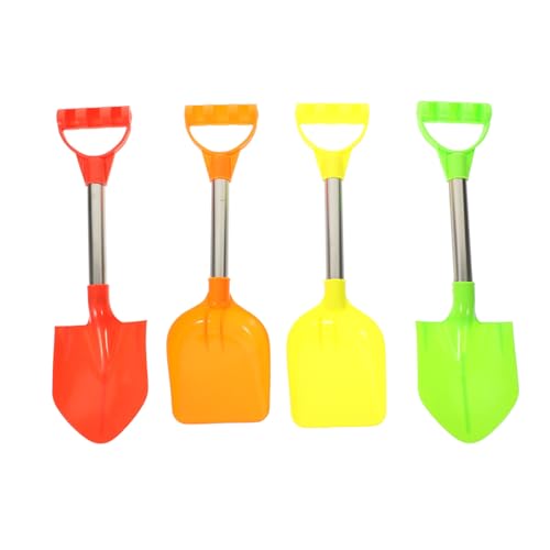 BESTonZON 4 Stück Teiliges Kindersandspielzeug aus Rostfreiem Stahl mit Griff Tragbare Sand Strandschaufeln für Sommer Outdoor Spiel und Garten Farblich Sortiert Langlebig Zufällige Farbe BESTonZON 4 Stück Teiliges Kindersandspielzeug aus Rostfreiem Stahl mit Griff Tragbare Sand Strandschaufeln für Sommer Outdoor Spiel und Garten Farblich Sortiert Langlebig Zufällige Farbe von BESTonZON