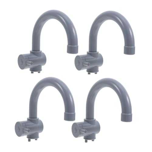 BESTonZON 4 Stück Teiliges Küchen-spielset mit Kunststoff-simulationswasserhähnen Kindgerechte Sichere Spielzeugsimulation für Interaktives Rollenspiel Fördert Feinmotorik und Soziales BESTonZON 4 Stück Teiliges Küchen-spielset mit Kunststoff-simulationswasserhähnen Kindgerechte Sichere Spielzeugsimulation für Interaktives Rollenspiel Fördert Feinmotorik und Soziales von BESTonZON