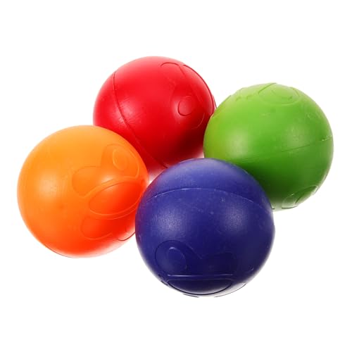 BESTonZON 4 Stück Teiliges Maracas Bunte Hand Shaker Bälle für Leicht Gripfest Robust Musikspielzeug für Bühnenauftritte Partys und Frühkindliche BESTonZON 4 Stück Teiliges Maracas Bunte Hand Shaker Bälle für Leicht Gripfest Robust Musikspielzeug für Bühnenauftritte Partys und Frühkindliche von BESTonZON