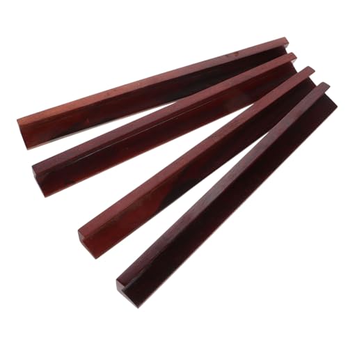 BESTonZON 4 Stück Teiliges Mini Holz Domino Rack mit Rutsch Kompakter Mahjong Tile Holder für Amerikanische Mahjong Steine für Reisen Familienspiele und Effizientes Spiele Arrangement BESTonZON 4 Stück Teiliges Mini Holz Domino Rack mit Rutsch Kompakter Mahjong Tile Holder für Amerikanische Mahjong Steine für Reisen Familienspiele und Effizientes Spiele Arrangement von BESTonZON