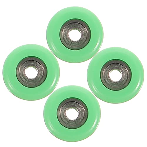 BESTonZON 4 Stück Tragbares Fingerspielzeug Roboter Deckräder Mini-Skateboard Mini-räder Zappeln Mini- Spinnen Gefälschtes Rollenspielzeug Dinosaurier-fingerspielzeug Green Plastik von BESTonZON