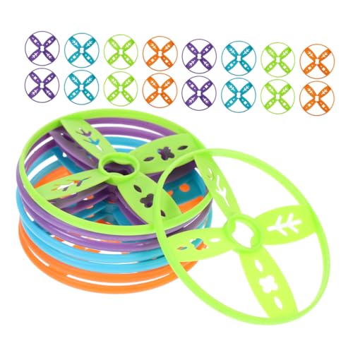 BESTonZON 40 Stück Nachfüllset Für Frisbeespielzeuge Buntes Wurfspielzeug Für Draußen Kompatibel Mit Hand Und Fußbetriebenen Flugscheiben Für Garten Und Strandaktivitäten BESTonZON 40 Stück Nachfüllset Für Frisbeespielzeuge Buntes Wurfspielzeug Für Draußen Kompatibel Mit Hand Und Fußbetriebenen Flugscheiben Für Garten Und Strandaktivitäten von BESTonZON
